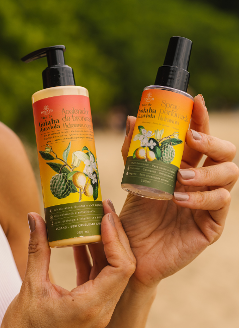 Kit Combo Verão: Hidratante Acelerador de Bronzeado + Spray