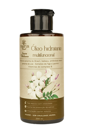 Óleo Hidratante Multifuncional Vegano Jasmim com Murumuru 200ml