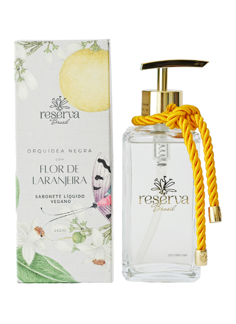Sabonete Líquido Hidratante Vegano Orquídea Negra e Flor de
