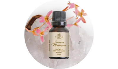 Aromatizador Elétrico de Porcelana Jasmim com Murumuru