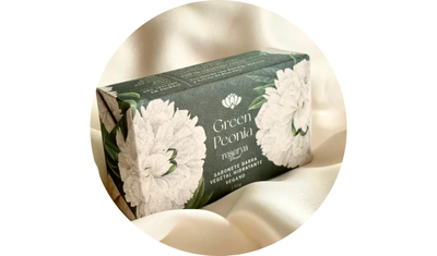 Sabonete Barra Vegano Green Peonia 180g
