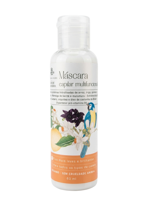Máscara Capilar Orquídea Negra e Flor de Laranjeira Travel Size 60ml
