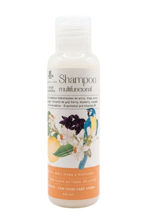 Shampoo Travel Size Orquídea Negra e Flor de Laranjeira 60ml