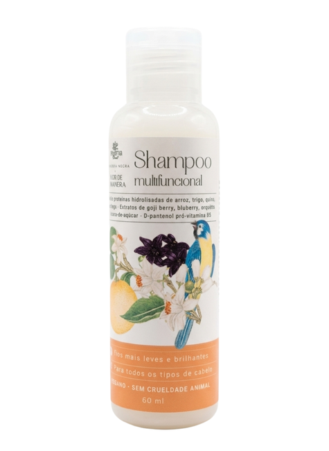 Shampoo Travel Size Orquídea Negra e Flor de Laranjeira 60ml